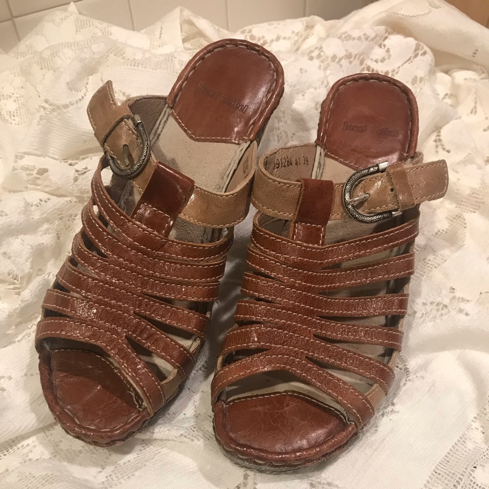 Joseph Seibel Sandals41/10–EUC $45